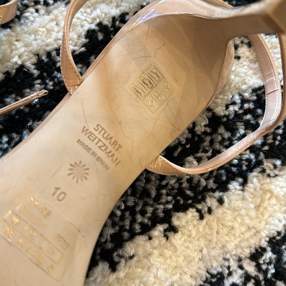 STUART WEITZMAN STARLA 105 LEATHER SANDAL - Picture 8 of 8